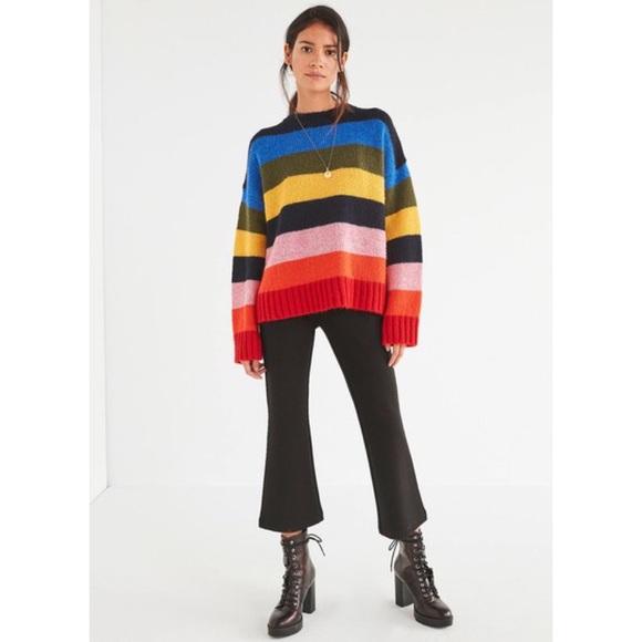 Woven Heart chenille sweater - Picture 2 of 5